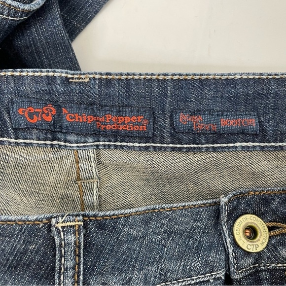 C7P Chip & Pepper Womens Jeans Size 35 Bootcut Low rise Lot Of  2 Western - Picture 6 of 13